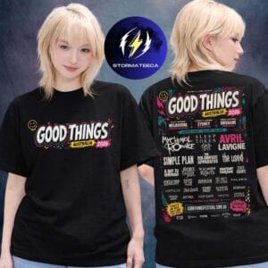 Good Things Festival Australia 2026 On December 2026 Line Up Two Sided Unisex T-Shirt