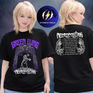 Green Lung Merch New Album 4th Necropolitan Two Sided Unisex T-Shirt