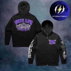 Green Lung Merch New Album 4th Necropolitan Zip Hoodie