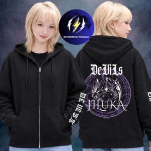 Jiluka Merch World Tour 2026 Devils USA Zip Hoodie Shirt