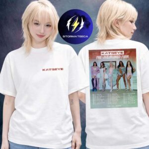 Katseye The Wildworld Tour 2026 Tour Dates Two Sided Unisex T-Shirt