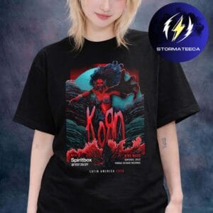 Korn Latin America 2026 Tour At Pareque Estadio Nacional In Santiago Chile On May 8 2026 Unisex T-Shirt