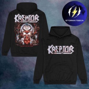 Kreator Merch Krushers Of The USA 2026 KOTW Cover Two Sided Unisex Hoodie