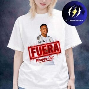 Kylian Mbappe Leave Real Madrid Mbappe Out Unisex T-Shirt