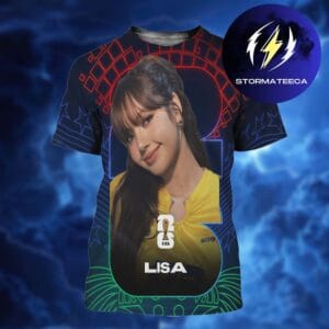 Lisa BLACKPINK Official Poster FIFA World Cup 2026 Headliner All Over Print Shirt