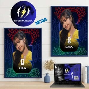 Lisa BLACPINK Official Poster FIFA Worlp Cup 2026 Headliner Home Decor Poster Canvas