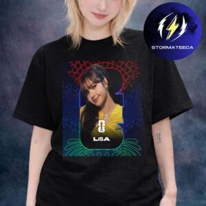 Lisa BLACPINK Official Poster FIFA Worlp Cup 2026 Headliner Unisex T-Shirt