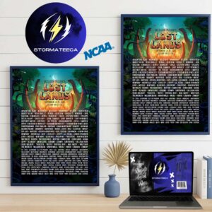 Lost Land Festival 2026 At Legend Valley OH On September 18 19 20 2026 Line Up Home Decor Poster Canvas