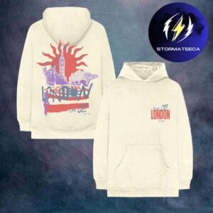 Louis Tomlinson Merch How Did We Get Here UK EU Tour 2026 London Exclusive Two Sided Hoodie Shirt