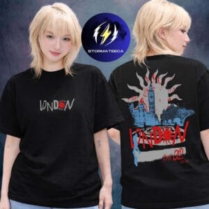 Louis Tomlinson Merch How Did We Get Here UK EU Tour 2026 London Exclusive Two Sided Unisex T-Shirt