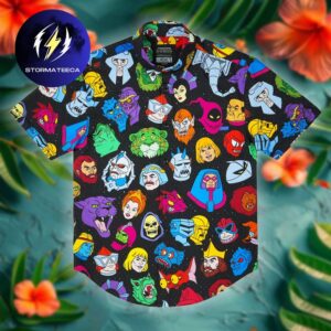 Masters Of The Universe Faces Of The Fight RSVTLS Collection Summer Hawaiian Shirt