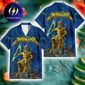 Metallica M72 Athens Limited Edition Art By Revolverdart At Olympic Stadium In Athens Greece On May 9 2026 Summer Hawaiian Shirt