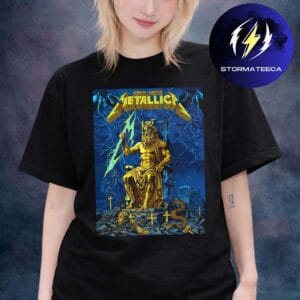 Metallica M72 Athens Limited Edition Art By Revolverdart At Olympic Stadium In Athens Greece On May 9 2026 Unisex T-Shirt