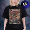 Metallica x Fan Cards Crew M72 World Tour Skeleton Diamond Two Sided Unisex T-Shirt
