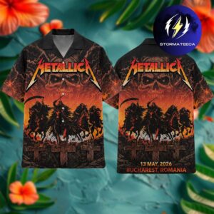 Metallica M72 Bucharest At Arena Nationala In Bucharest RO On May 13 2026 Four Horsemen Summer Hawaiian Shirt