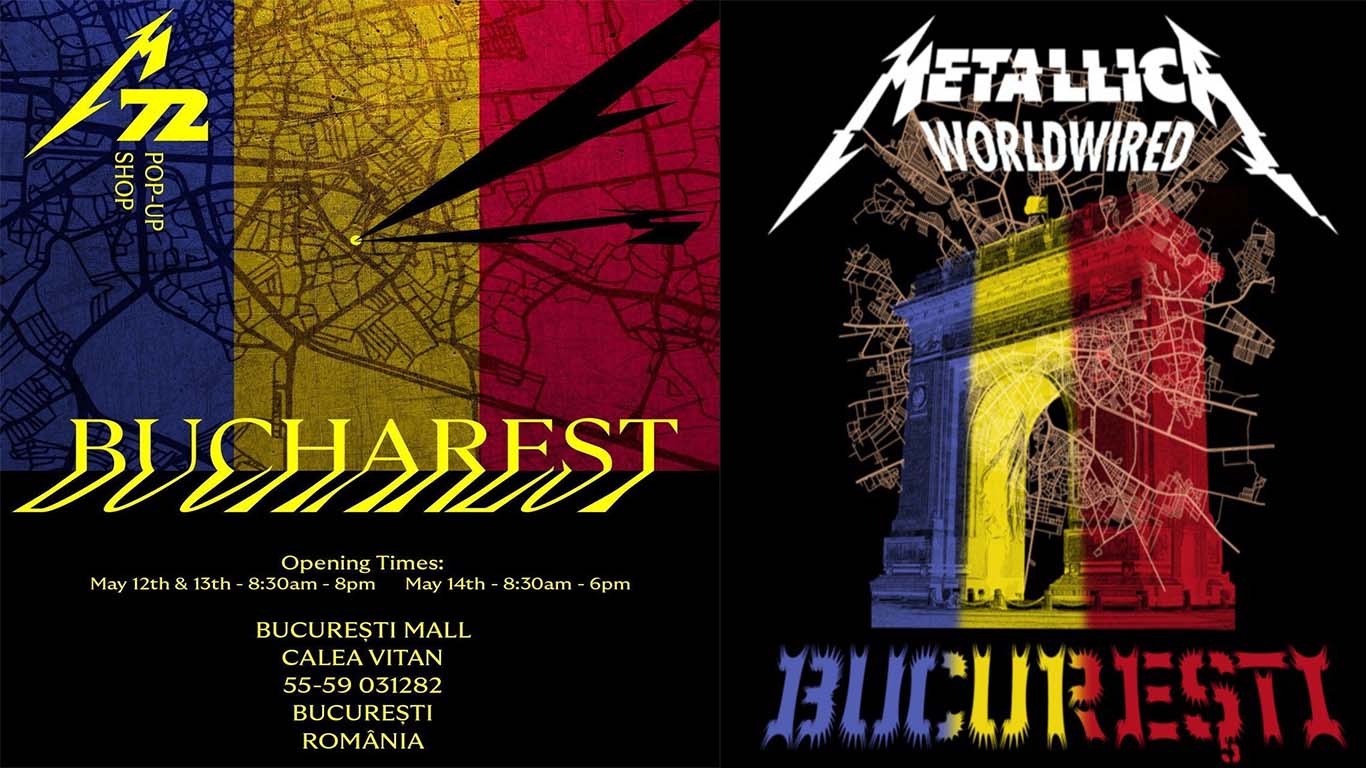 Metallica M72 Bucharest At Arena Nationala In Bucharest RO On May 13 2026