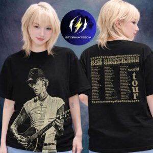 Michael Gun Kelly MGK Merch Lost Americana Summer Tour 2026 Dated Photo T-Shirt