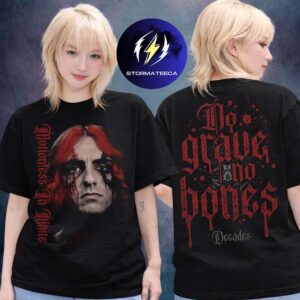 Motionless In White Merch New Album Decades Collection Vinny Decades Do Grave No Bones T-Shirt