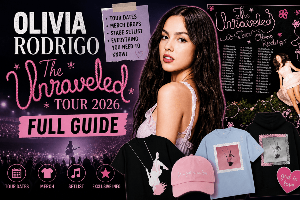 Olivia Rodrigo The Unraveled tour guide