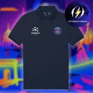 PSG Merch Budapest 26 UCL Final Paris Saint Germain Polo Shirt
