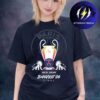 Arsenal Head To Head PSG UCL Finalist Budapest 2026 Logo Unisex T-Shirt
