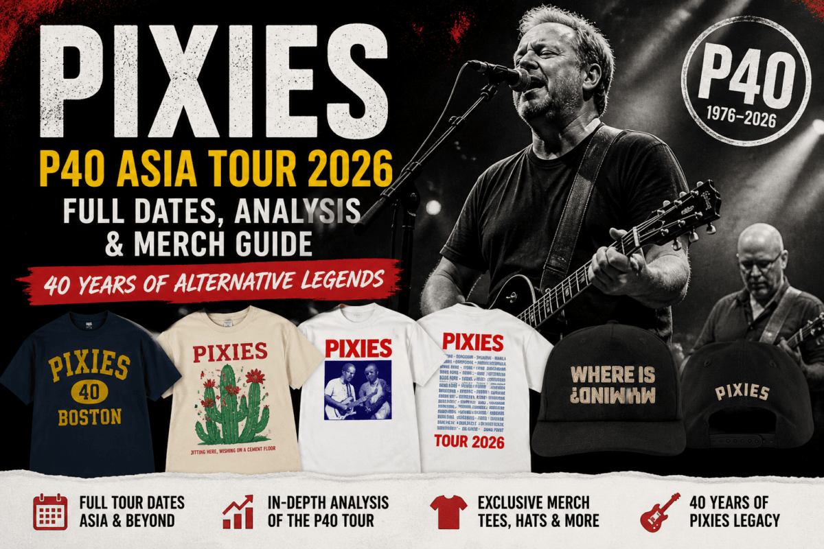 Pixies P40 Asia Tour 2026