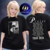 Pixies P40 Asia Tour 2026 Event Tee Tour Dates Gold Two Sided Unisex T-Shirt