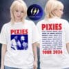 Pixies P40 Asia Tour 2026 Framed Rosa Black Two Sided Unisex T-Shirt