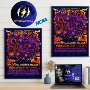 Point Break Festival 2026 Virginia Beach VA On June 20 21 2026 Line Up Home Decor Poster Canvas
