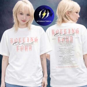 Rolling Loud 2026 Merch Reflection 26 Lineup Two Sided Unisex T-Shirt
