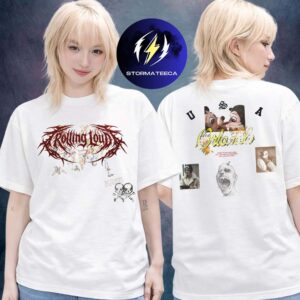 Rolling Loud 2026 Merch Warped Dsny Ivory Two Sided Unisex T-Shirt