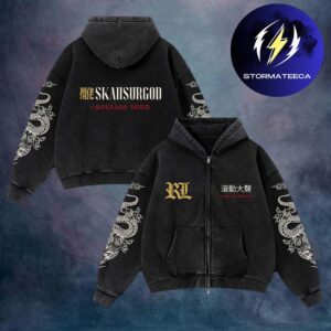 Skai Isyourgod x Rolling Loud 2026 Merch Zip Up Hoodie Shirt