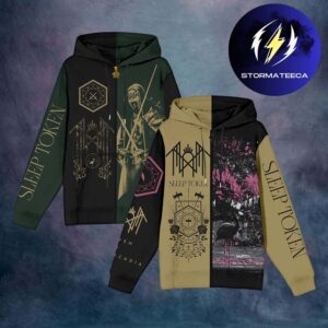 Sleep Token x Revolver Magazine Event In Arcadia Limited Edition Exclusive Cut And Sew Unisex Zip Hoodie