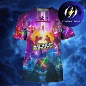 Star Wars Day May The 4th Be With You Art By Guille Designer All Over Print Shirt