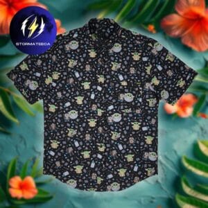 Star Wars Frik N Grogu RSVLTS Collection Summer Hawaiian Shirt