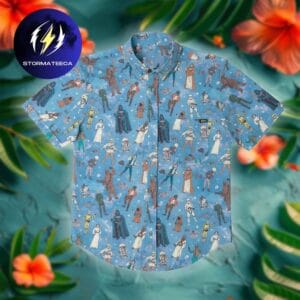 Star Wars Retro 77 RSVLTS Collection Summer Hawaiian Shirt