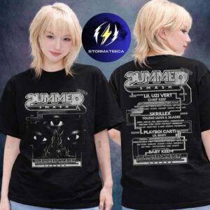 Summer Smash 2026 Merch Music Festival In Chicago IL On June 12 2026 Connections Line Up Two Sided Unisex T-Shirt