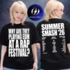 Summer Smash 2026 Merch Music Festival In Chicago IL On June 12 2026 Veteran Two Sided Unisex T-Shirt