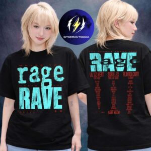 Summer Smash 2026 Merch Music Festival In Chicago IL On June 12 2026 Rage Meets The Rave Two Sided Unisex T-Shirt