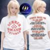 Summer Smash 2026 Merch Music Festival In Chicago IL On June 12 2026 Sunhead Two Sided Unisex T-Shirt