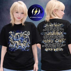 Summer Smash 2026 Merch Music Festival In Chicago IL On June 12 2026 Zapped Line Up Two Sided Unisex T-Shirt