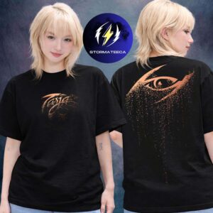 Tarja Turunen Merch New Album Frisson Noir Logo T-Shirt
