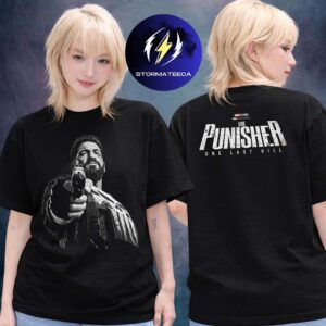 The Punisher One Last Kill No Mercy Two Sided Unisex T-Shirt