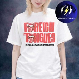 The Rolling Stones Merch New Album Foreign Tongues Tongue Unisex T-Shirt