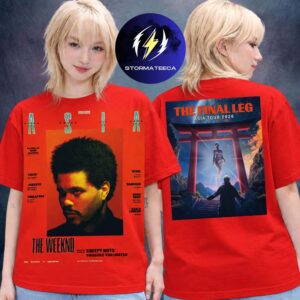 The Weeknd The Final Leg After Hours Til Dawn Asisa Tour 2026 Unisex T-Shirt