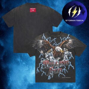 True Religion x Rolling Loud 2026 Merch Two Sided Washed T-Shirt