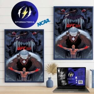 UFC 328 Series Poster Art By Ognjen Sporin The Hunt Is On Home Decor Poster Canvas