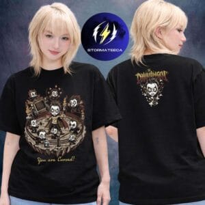 WWE Merch Danhausen And The Minis You Are Cursed Two Sided Unisex T-Shirt