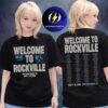 Welcome To Rockville Festival 2026 At Daytona International Speedway In Daytona Florida On May 7-10 2026 Blue Stage Line Up Two Sided Unisex T-Shirt