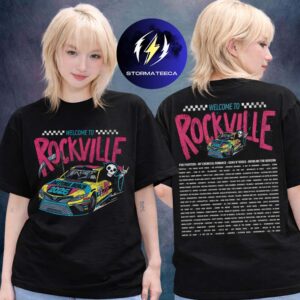 Welcome To Rockville Festival 2026 At Daytona International Speedway In Daytona Florida On May 7-10 2026 Devil Horn Line Up Two Sided Unisex T-Shirt